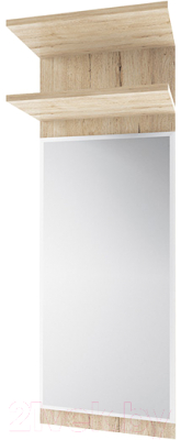 Зеркало Anrex Oskar 1NL (дуб санремо) - фото