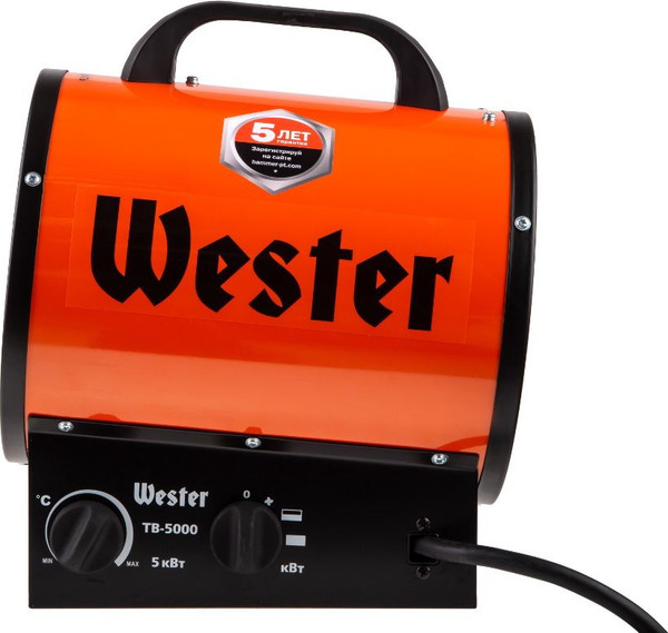 Тепловая пушка электрическая Wester TB-5000