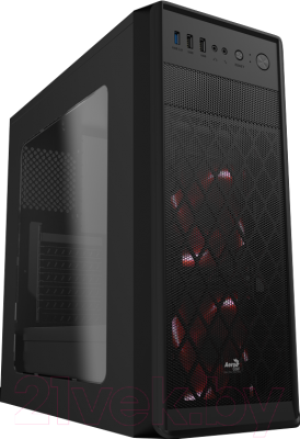 Корпус для компьютера AeroCool SI-5100 Black Miditower - фото