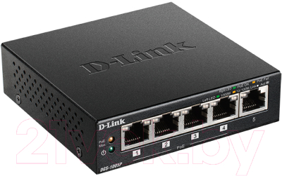 Коммутатор D-Link DGS-1005P/A1A - фото