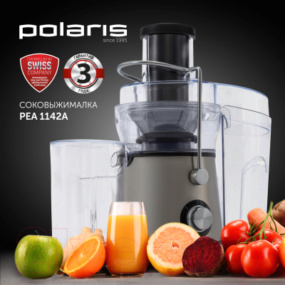 Соковыжималка электрическая Polaris PEA 1142A
