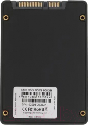 SSD диск AMD Radeon R5 960Gb (R5SL960G)