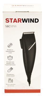 Машинка для стрижки волос StarWind SBC1711