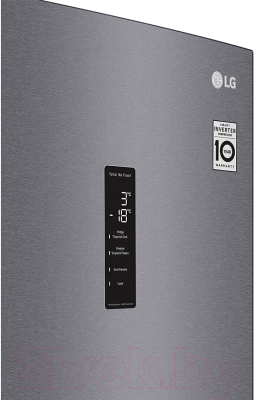 Холодильник с морозильником LG DoorCooling+ GA-B509MLSL