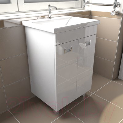 Тумба под умывальник Emmy Монтана 50