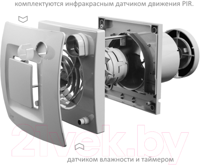 Вентилятор накладной Soler&Palau Silent Dual-100 / 5210640600