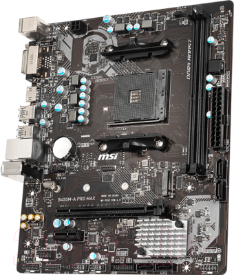 Материнская плата MSI B450M-A Pro Max