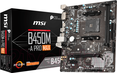 Материнская плата MSI B450M-A Pro Max