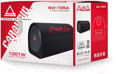 Корпусной активный сабвуфер AURA SW-T25A
