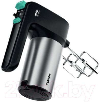 Миксер ручной Centek CT-1123 (черный/сталь)