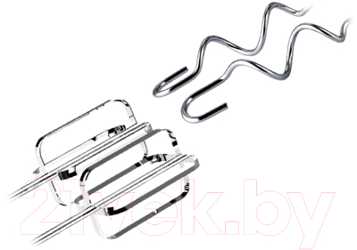 Миксер ручной Centek CT-1123 (черный/сталь)