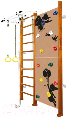 Детский спортивный комплекс Kampfer Jungle Wall Girl - фото