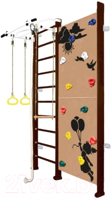 Детский спортивный комплекс Kampfer Jungle Wall Girl - фото