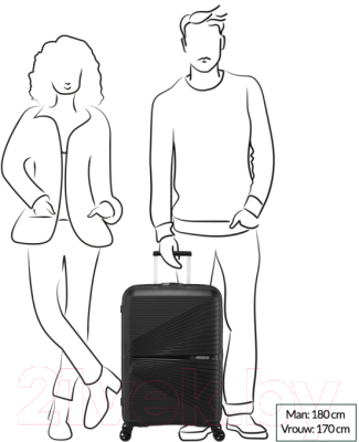 Чемодан на колесах American Tourister Airconic 88G*09 002