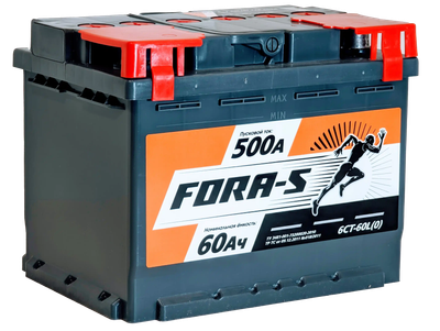 Автомобильный аккумулятор Fora-S R+ - фото