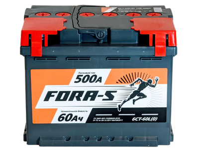 Автомобильный аккумулятор Fora-S R+