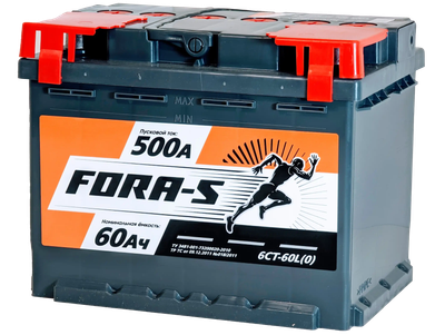 Автомобильный аккумулятор Fora-S R+