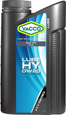 Моторное масло Yacco Lube HY 0W20 - фото