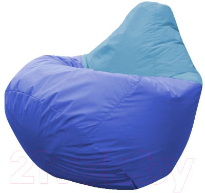 Бескаркасное кресло Flagman Груша Макси Г2.1-418 (астра) - фото