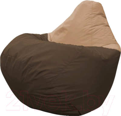 Бескаркасное кресло Flagman Груша Макси Г2.1-435 (лео) - фото