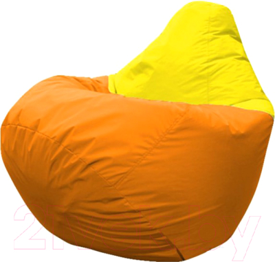 Бескаркасное кресло Flagman Груша Макси Г2.1-444 (санни) - фото