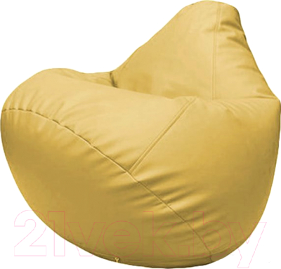 Бескаркасное кресло Flagman Груша Макси Г2.3-08 (охра) - фото