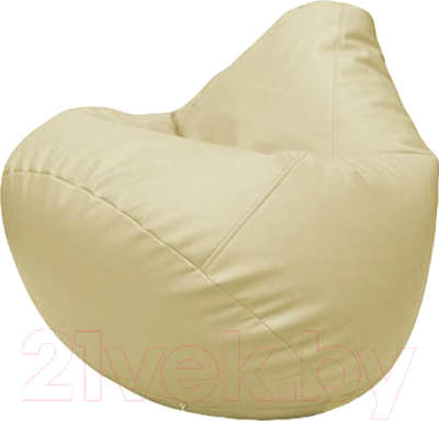 Бескаркасное кресло Flagman Груша Макси Г2.3-10 (светло-бежевый) - фото
