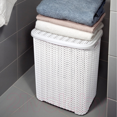 Корзина для белья Violet Вязь / 204006