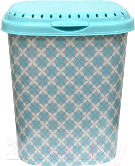 Корзина для белья Violet С декором Сканди / 196047 - фото