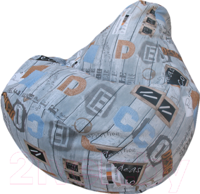 Бескаркасное кресло Flagman Г2.4-20 (декора) - фото