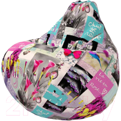 Бескаркасное кресло Flagman Груша Макси Г2.5-75 - фото