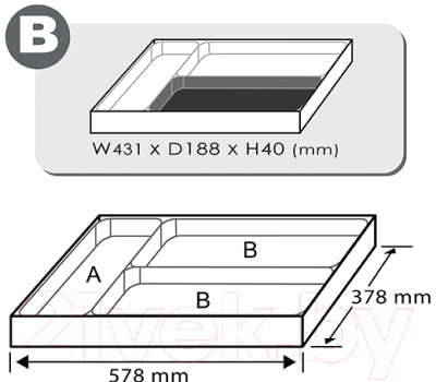 Универсальный набор инструментов Toptul GTB1107