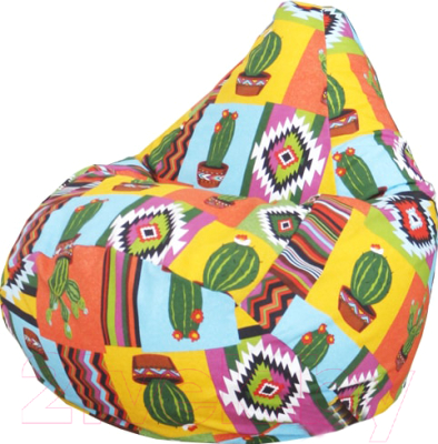 Бескаркасное кресло Flagman Груша Г2.4-45 (кактус) - фото