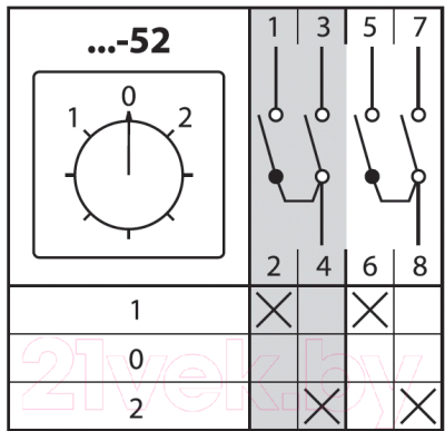 Переключатель TDM SQ0715-0167