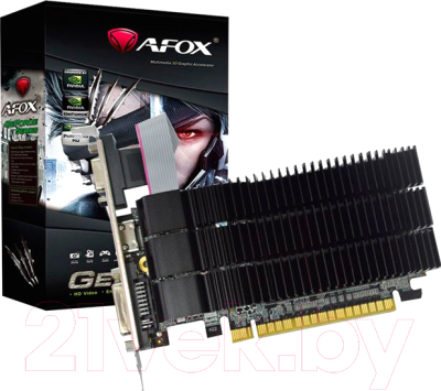 Видеокарта AFOX GT210 1GB DDR3 64bit (AF210-1024D3L5-V2)