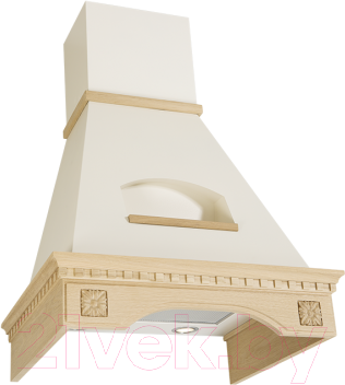 Вытяжка купольная Elikor Бельведер Флореале 60П-650-П3Д - фото