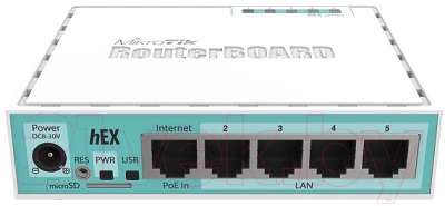 Маршрутизатор/DSL-модем Mikrotik RB750Gr3