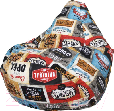 Бескаркасное кресло Flagman Груша Макси Г2.4-57 - фото