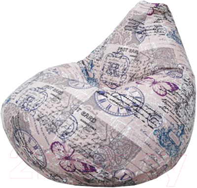 Бескаркасное кресло Flagman Груша Макси Г2.4-117 (фьюжн мэри) - фото