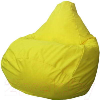 Бескаркасное кресло Flagman Груша Макси Г2.7-10 (желтый) - фото