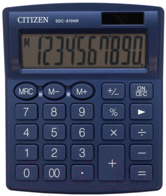 Калькулятор Citizen SDC-810 NRNVE