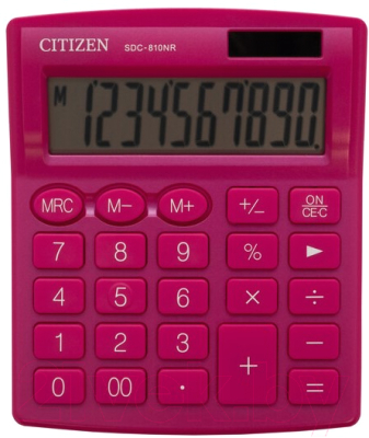 Калькулятор Citizen SDC-810 NRPKE