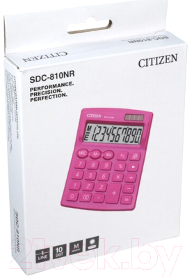 Калькулятор Citizen SDC-810 NRPKE