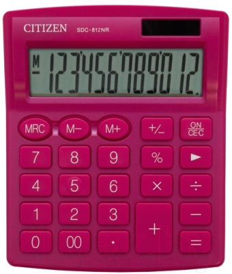 Калькулятор Citizen SDC-812 NRPKE