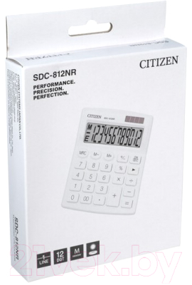 Калькулятор Citizen SDC-812 NRWHE