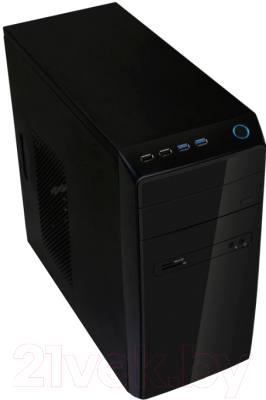 Корпус для компьютера PowerMan ES726BK 450W