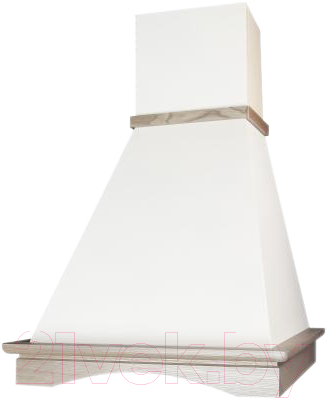 Вытяжка купольная Elikor Вилла 50П-650-П3Л (бежевый/дуб неокрашенный) - фото