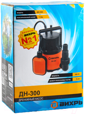 Дренажный насос Вихрь ДН-300