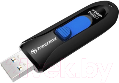 Usb flash накопитель Transcend JetFlash 790 128GB Black (TS128GJF790K) - фото