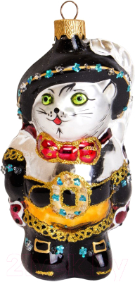 Елочная игрушка Грай Кот в сапогах Ф-10 - фото